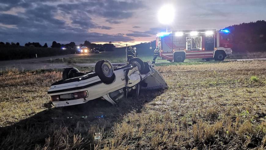 Verkehrsunfall Vorderanger