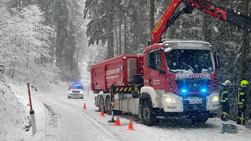 Bergung PKW Holzschlag