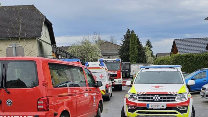 Unterstützung Rettungsdienst Klaffer