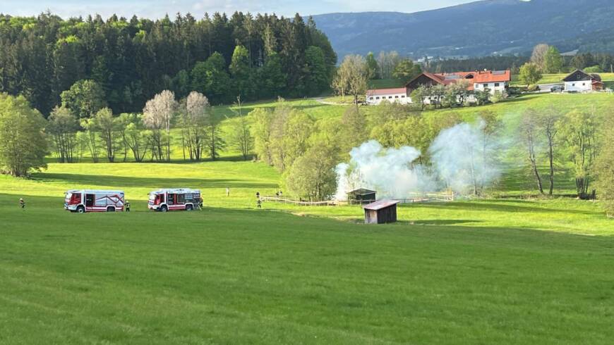 Brandeinsatz Julbach