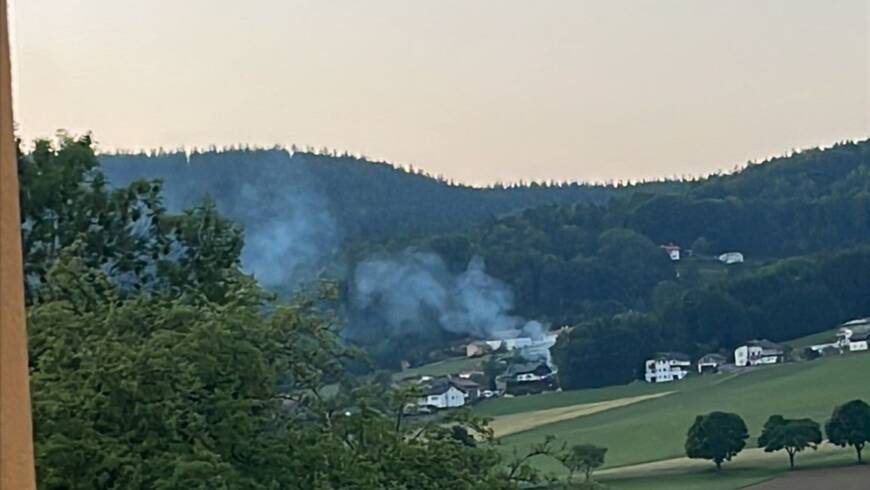 Brandmeldetaste gedrückt