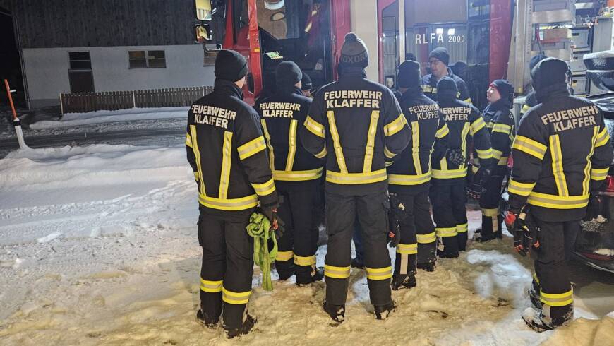 Fachdienstübung Jänner