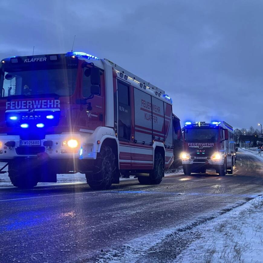 Vekehrsunfall Klaffer