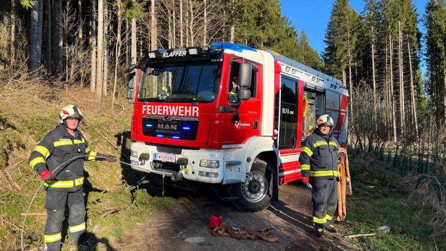 Bergung Baumaschine Klaffer