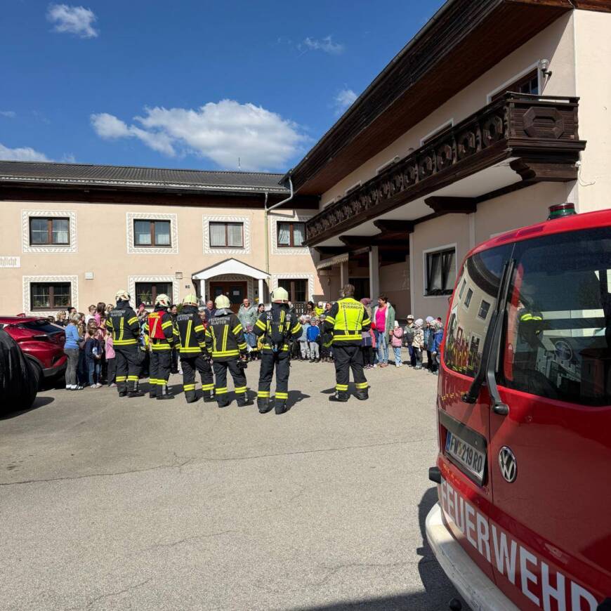 Räumungsübung VS und KiGa